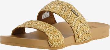 REEF Slipper ' Cushion Vista Braid ' in Beige