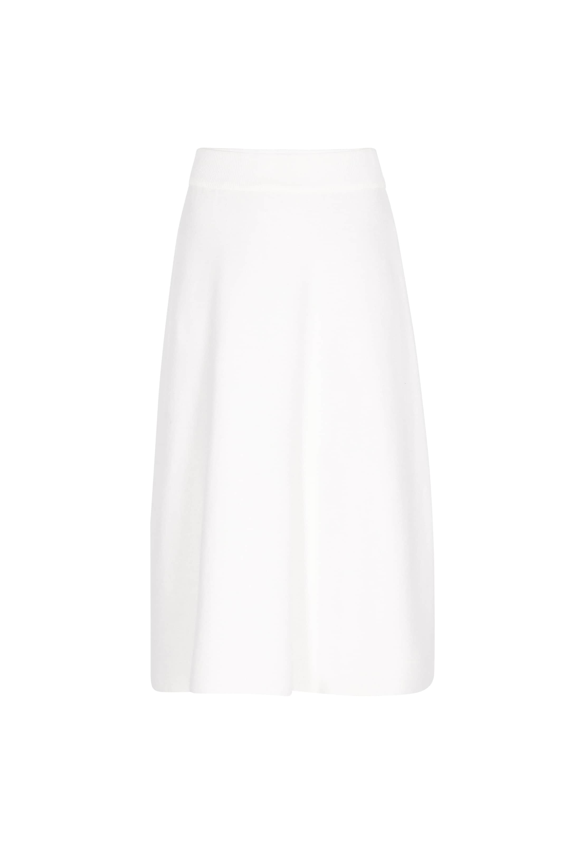 DreiMaster Maritim Skirt in Weiß: Vorderseite