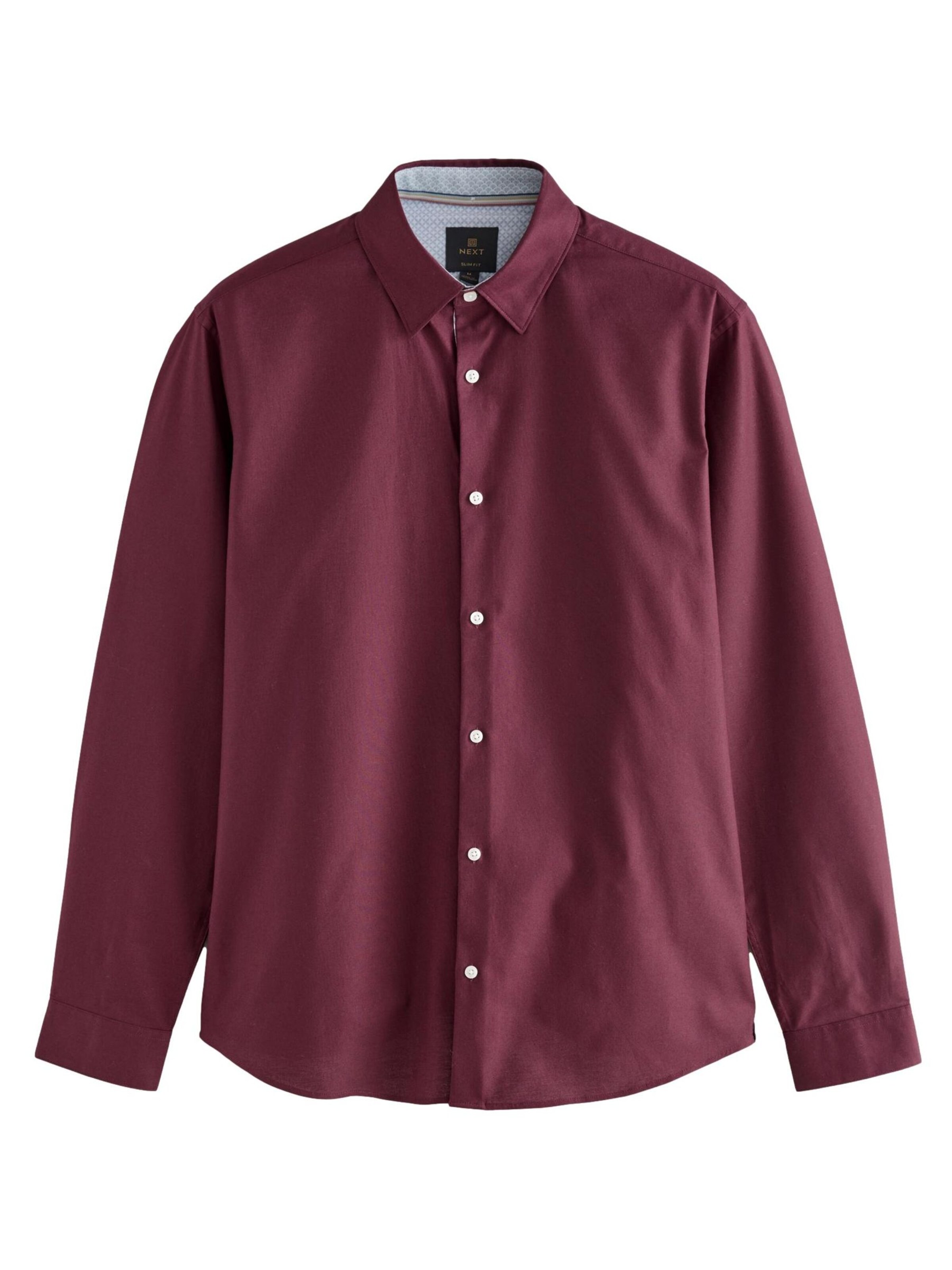 Next - Slim Fit Camisa em vermelho: frente