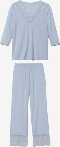 CALIDA Pyjama in Blau: predná strana