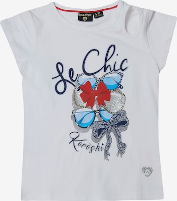 balta KOROSHI Marškinėliai: priekis