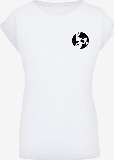 F4NT4STIC T-Shirt 'Looney Tunes Bugs Bunny' in schwarz / weiß, Produktansicht