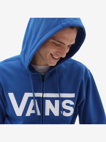 VANS Regularny krój Bluza rozpinana w kolorze niebieski