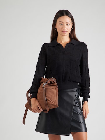 VERO MODA Sweater 'VMMARVELOUS' in Black: front