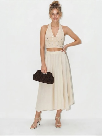 Jupe Bianco Lucci en beige