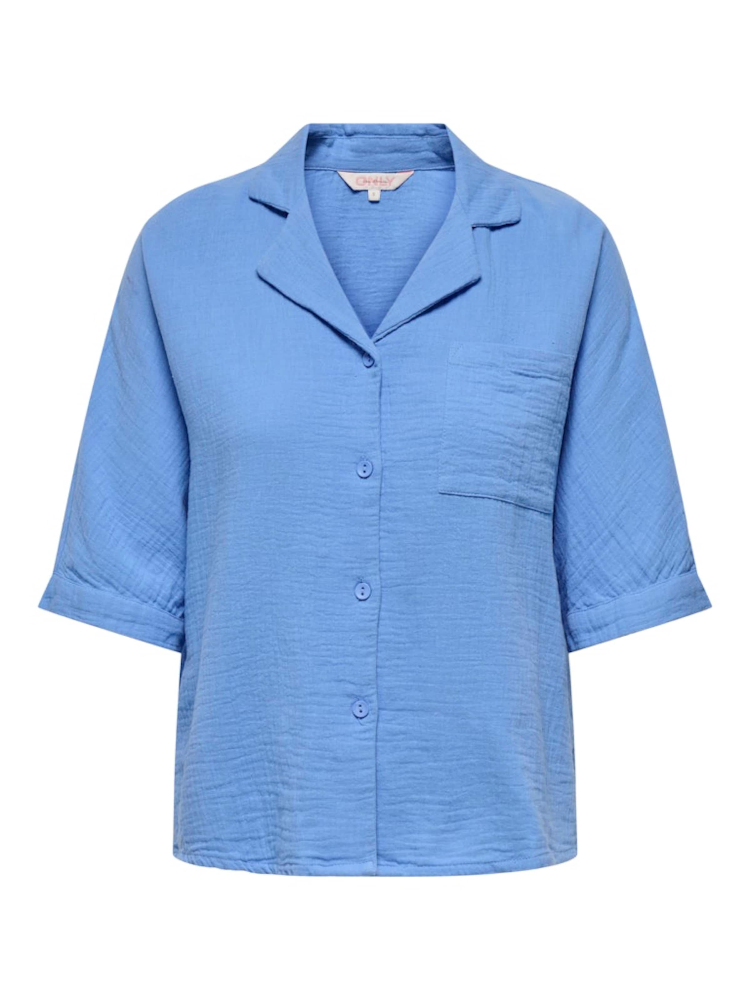 Chemisier 'ONLThyra' ONLY en bleu : devant