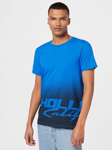 HOLLISTER Μπλουζάκι 'WHOLESALE' σε μπλε: μπροστά