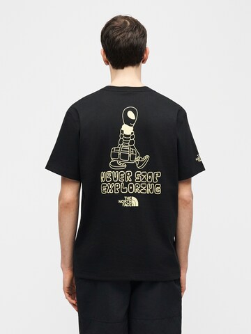 THE NORTH FACE Shirt 'ALIEN' in Zwart: voorkant