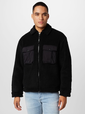 DRYKORN Between-Season Jacket 'LEENO' in Black: front