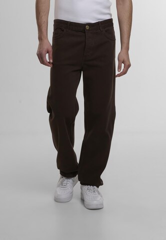 DEF Loosefit Jeans 'Texas' in Braun