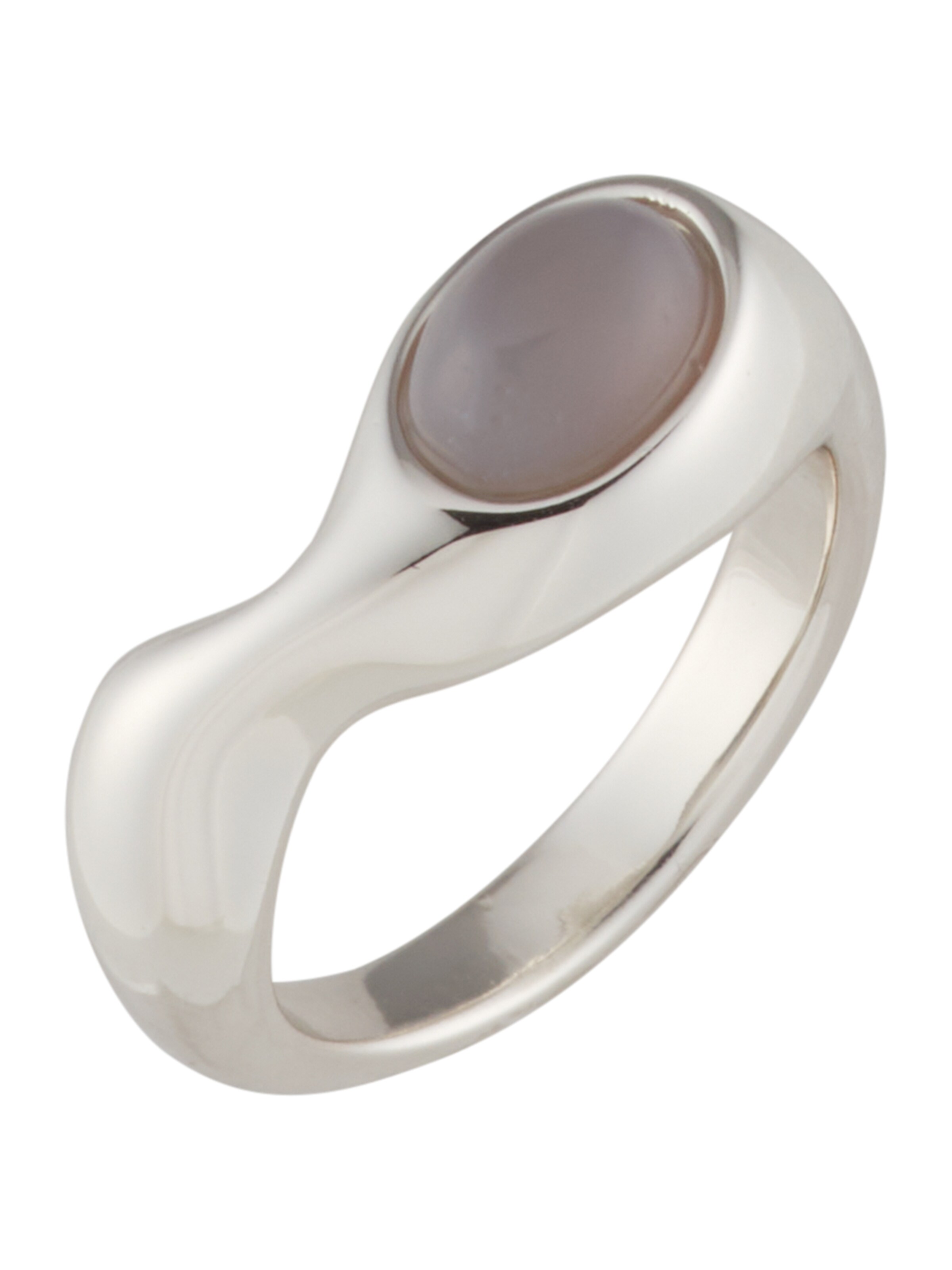 & Other Stories Δαχτυλίδι σε ασημί: μπροστά