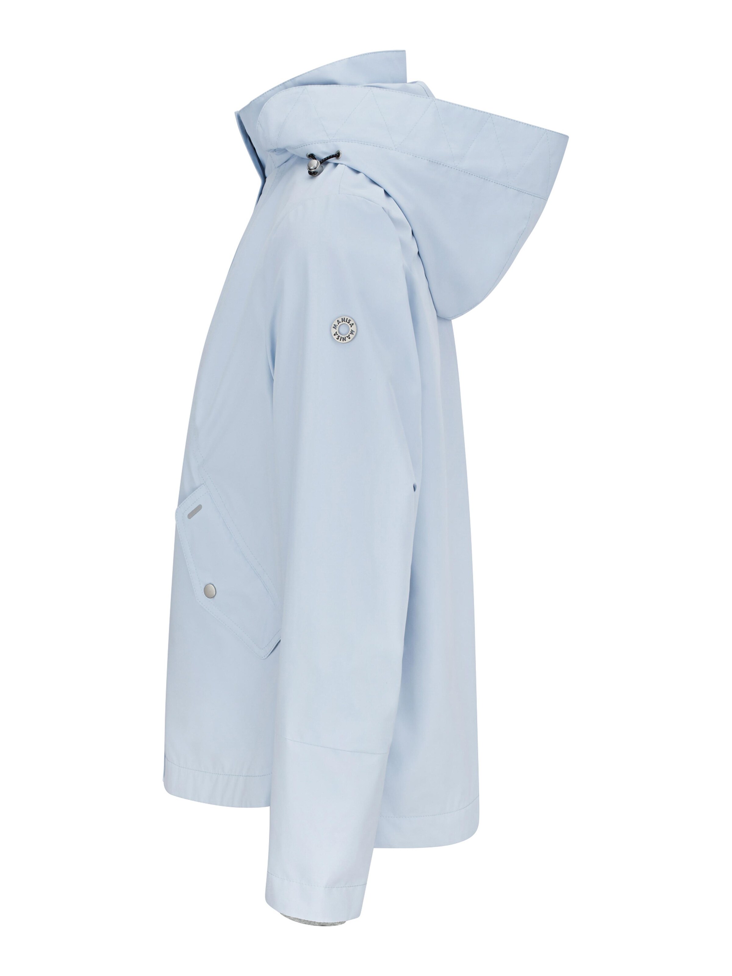 MANISA Between-season jacket 'Rainwearparka' in Blue