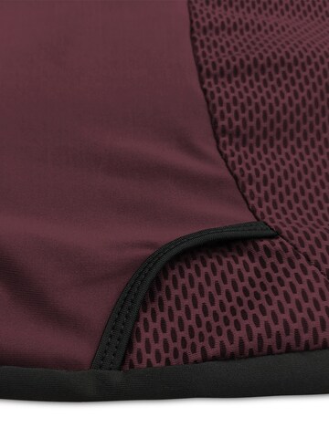 WULIBIKE - Ropa deportiva 'Wulibike Triathlonanzug Herren Eng anliegend, Kurzarm, rot, schnelltrocknend' en rojo