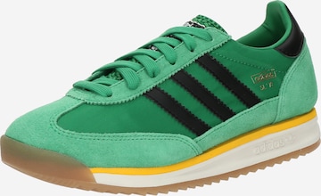 ADIDAS ORIGINALS Низкие кроссовки 'SL 72' в Зеленый: спереди