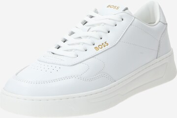 BOSS Platform trainers 'Baltimore' in White: front