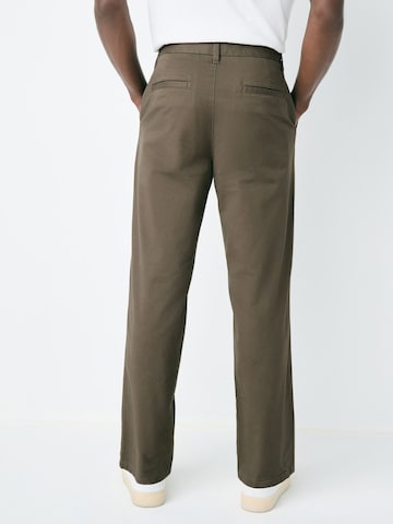 NextLoosefit Chino hlače - smeđa boja