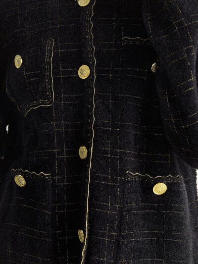 Bianco Lucci Strickjacke in gold / schwarz, Produktansicht