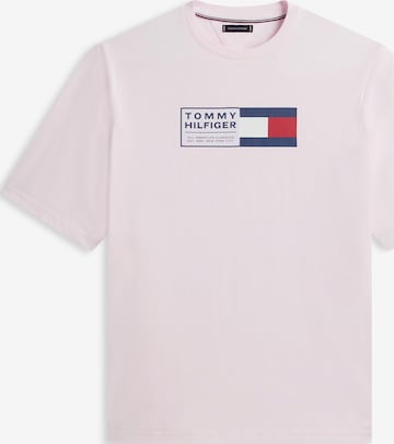 Tommy Hilfiger Big & Tall Tričko 'BRAND LOVE' – pink: přední strana