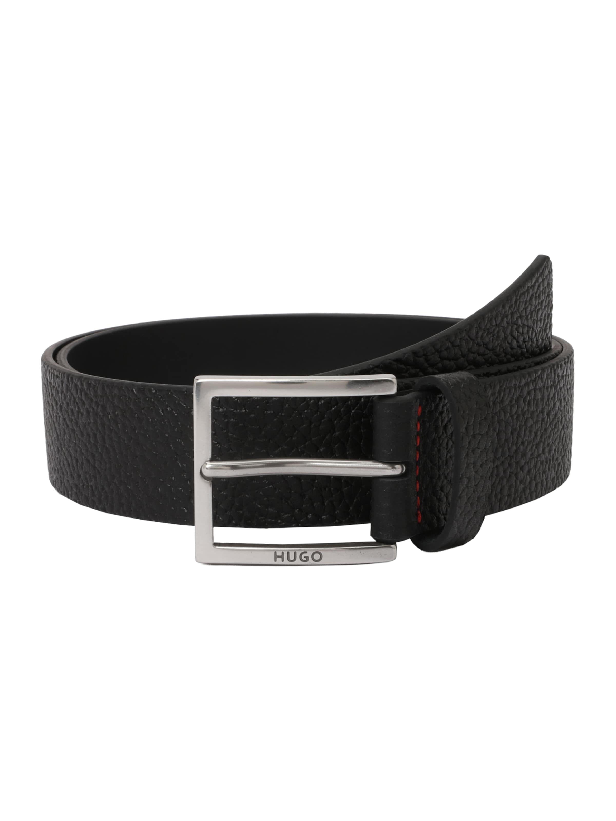 HUGO Ceinture 'Geek' en 80 en noir, Vue avec produit