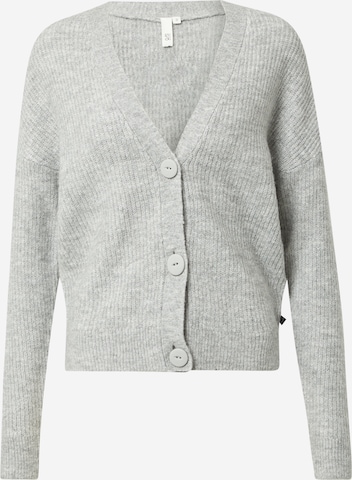 QS Strickjacke in Grau: predná strana