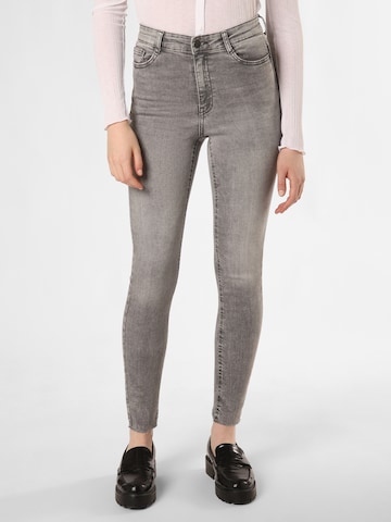 Noisy may Skinny Jeans ' Satty ' in Grey: front