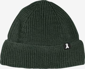 Bonnet ' NILDAAO' ARMEDANGELS en vert : devant
