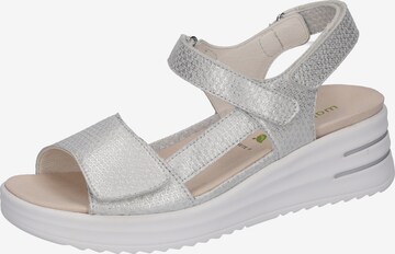 WALDLÄUFER Sandals in Silver: front
