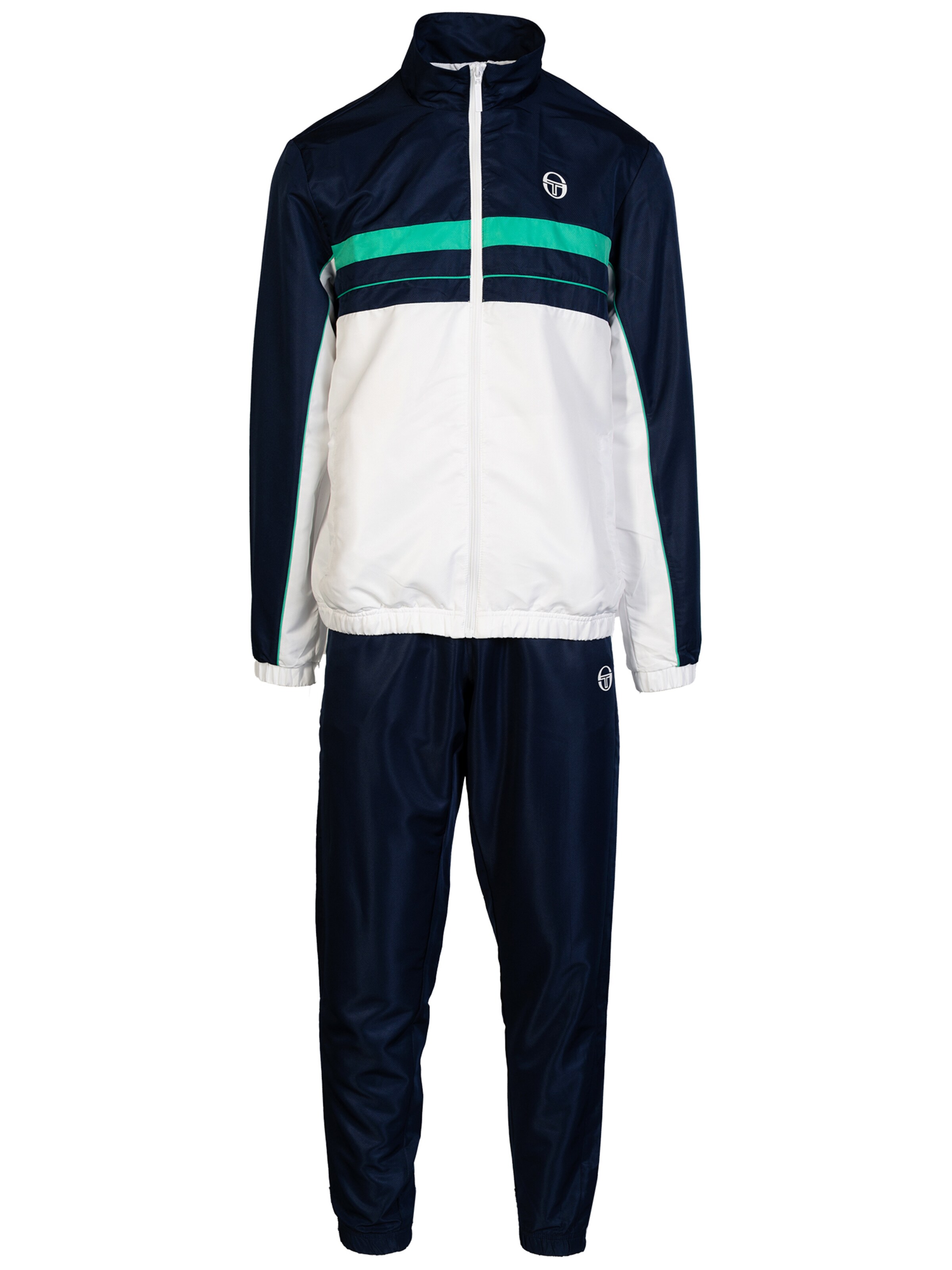 Sergio Tacchini Trainingspak 'Zelma' in Wit: voorkant