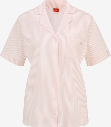 Camicia da notte di s.Oliver in arancione: frontale