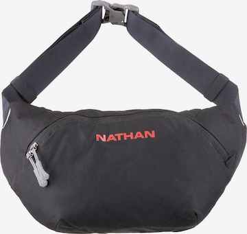 NATHAN Athletic Fanny Pack 'RUN SLING' in Black: front