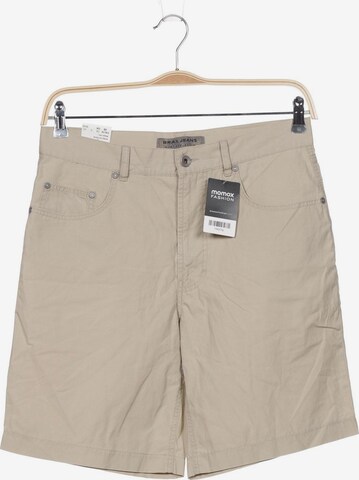 BRAX Shorts in 4XL in Beige: front