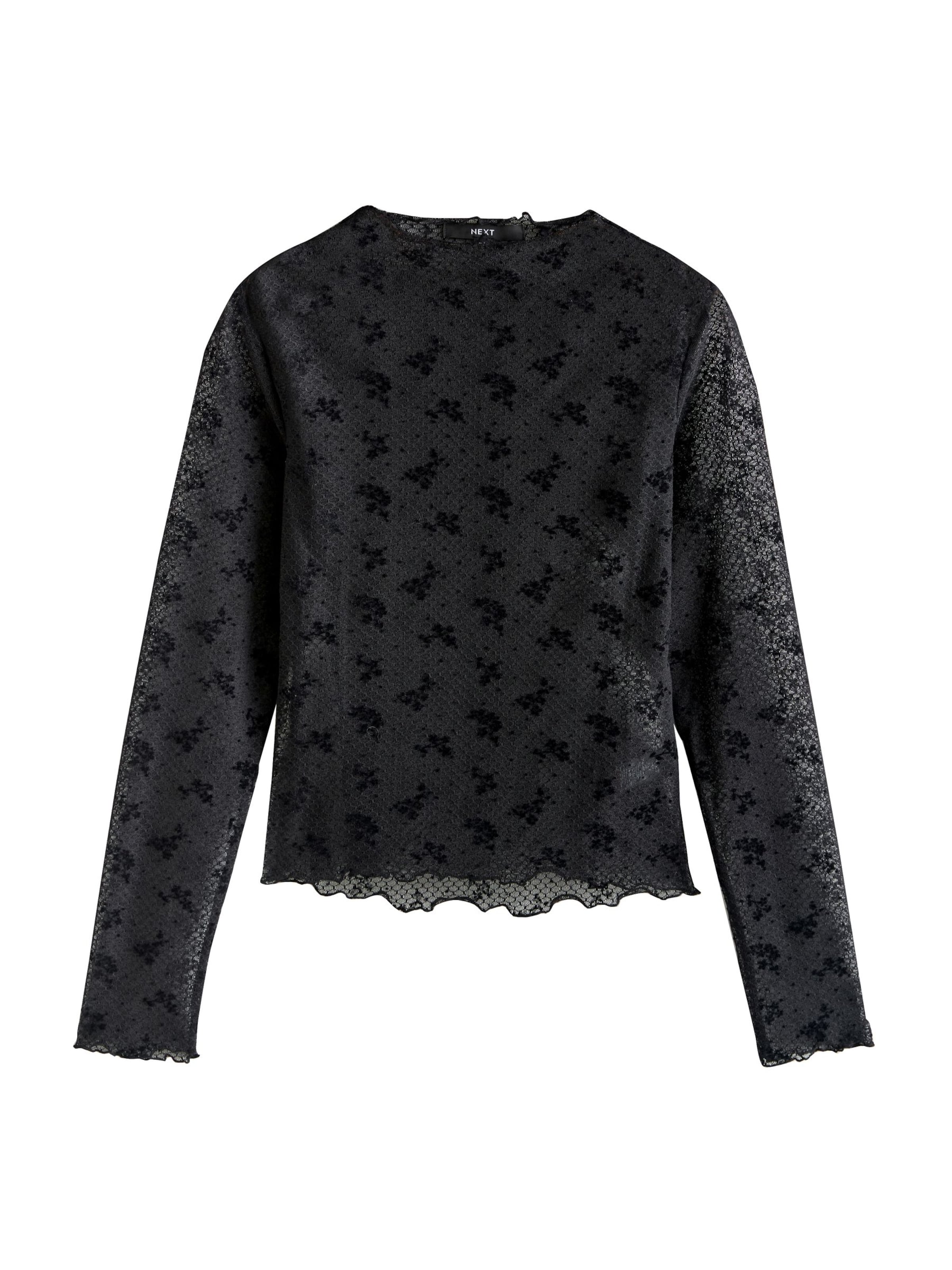 Next Neulepaita värissä musta: etupuoli