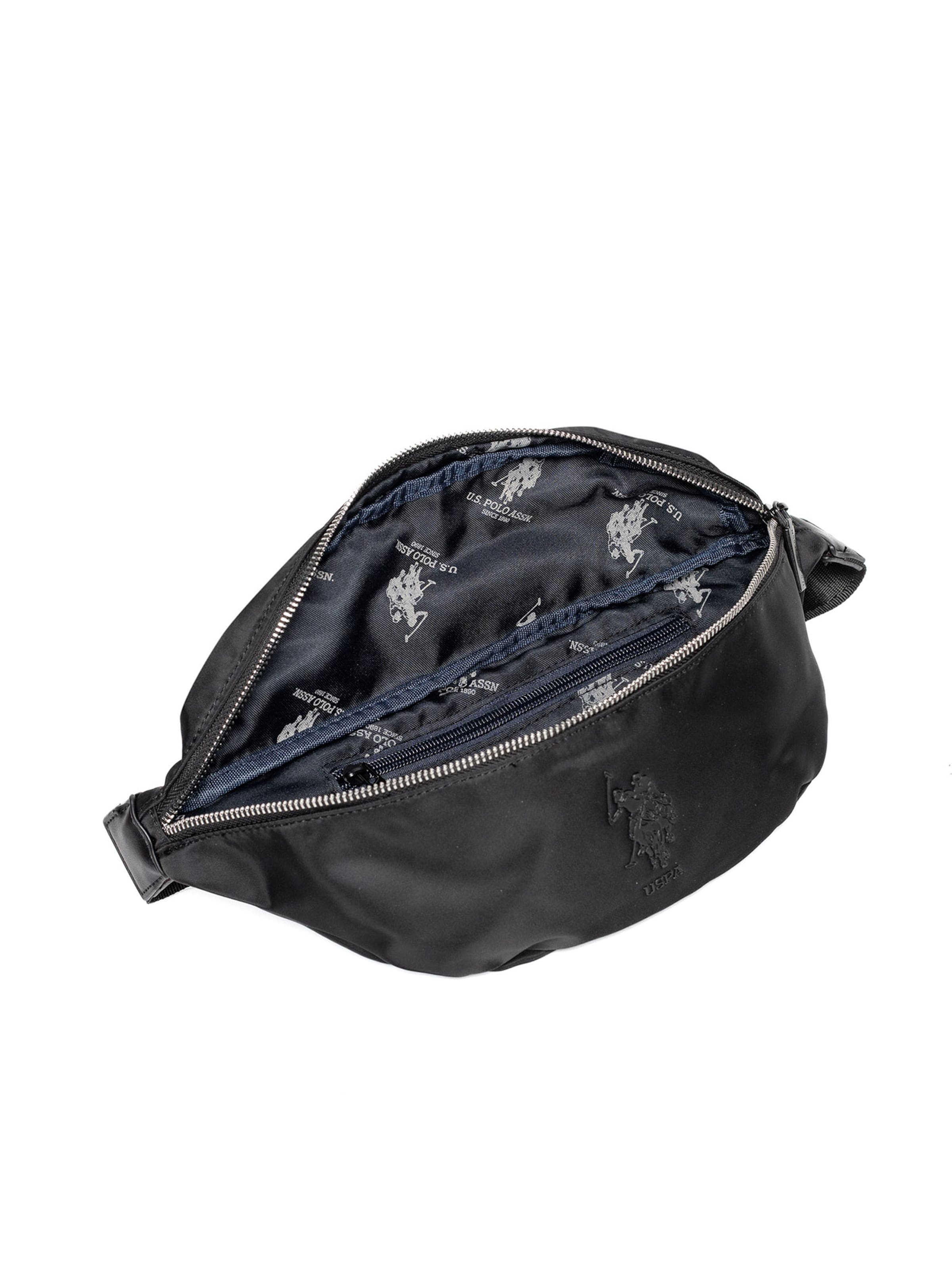 U.S. POLO ASSN. Clutch in Schwarz