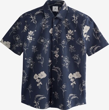 Next Hemd in Blau: Vorderseite