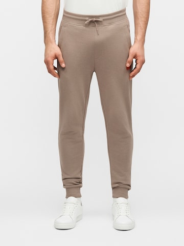 HUGO Slimfit Nadrág 'Doak212' - barna: elől