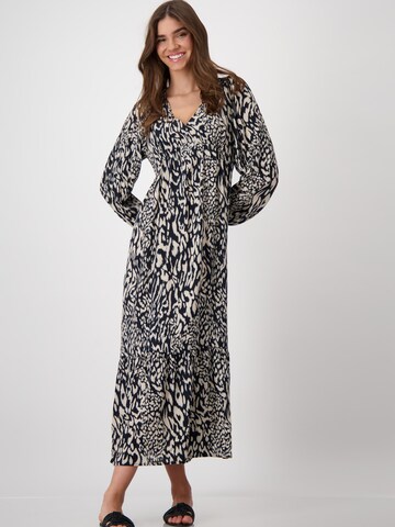 monari - Vestido en negro: frente