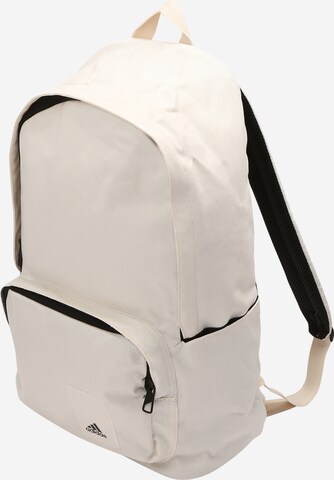ADIDAS PERFORMANCE Sports Backpack 'LOUNGE 2' in Beige: front