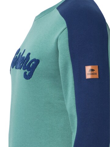 FORSBERG Sweatshirt 'mit Vintage Logo Sweatshirt' in Green