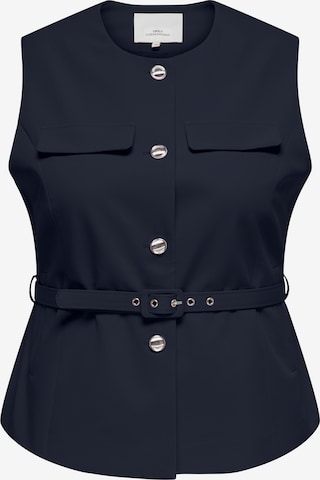 ONLY Carmakoma Pukuliivi 'CARMIA' värissä sininen: etupuoli