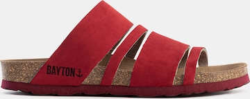 Bayton - Zapatos abiertos 'Leiria' en rojo