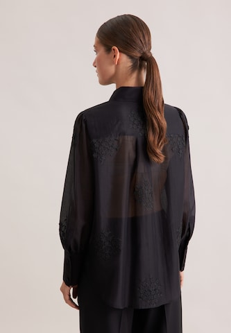 SEIDENSTICKER Blouse in Zwart