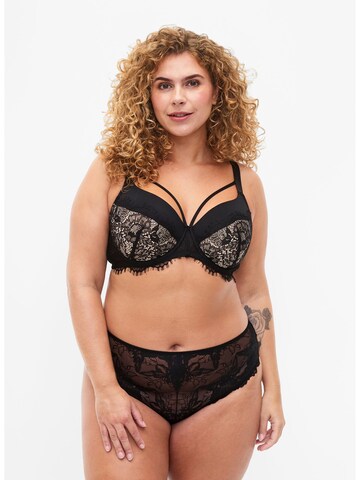 Devoted by Zizzi Push-up BH 'Lsida' in Schwarz