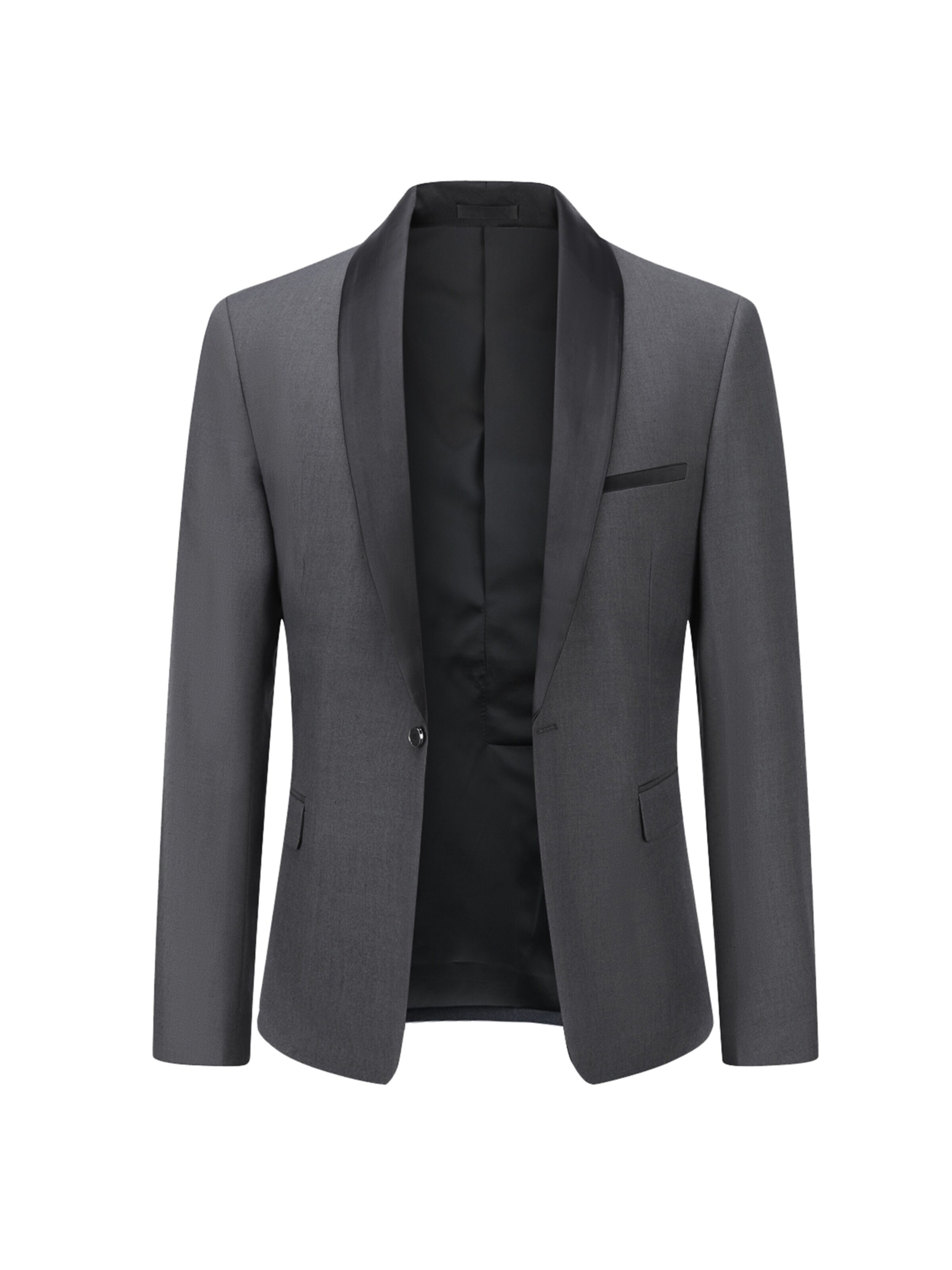 YOUTHUP Slim fit Suit in Grey