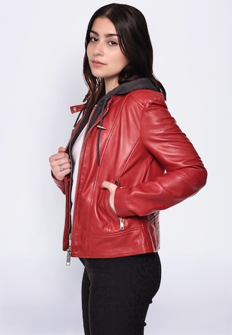 Maze Between-Season Jacket ' Mico ' in Red