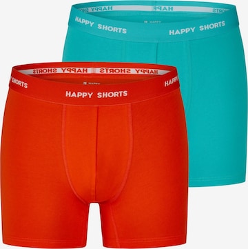Boxers Happy Shorts en bleu : devant