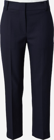 Coupe slim Pantalon à plis TOMMY HILFIGER en bleu : devant