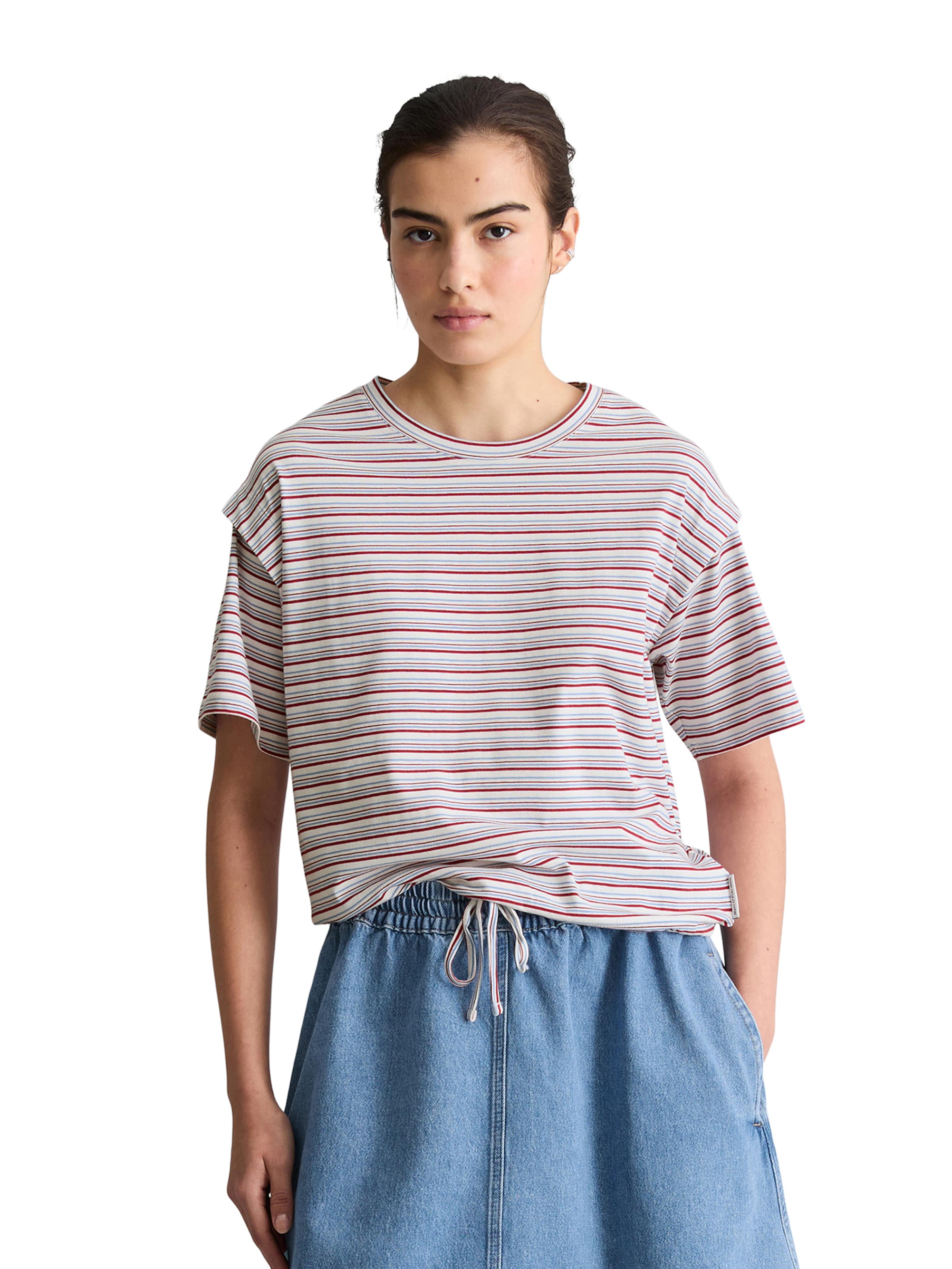 Marc O'Polo DENIM T-shirt i vit: framsida