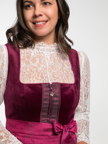 Dirndl 'Buchsbaum' SPIETH & WENSKY en rose