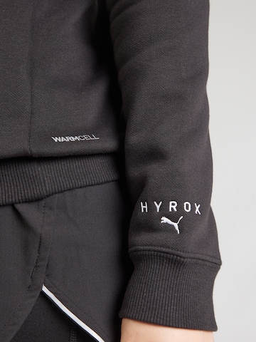 PUMA Спортивный свитшот 'Puma x Hyrox' в Черный