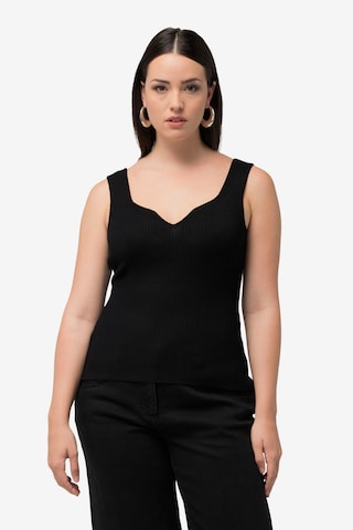 Ulla Popken Top in Black: front